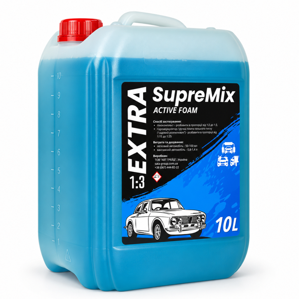 Активная пена для бесконтактной мойки SupreMix Extra 1:3 10 л 1010149 фото